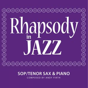 Rhapsody in Jazz-Tenor Sax cover
