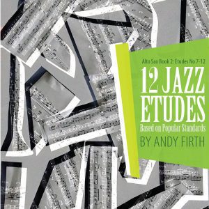 The cover to "12 Jazz Etudes-Alto Sa Book 2"
