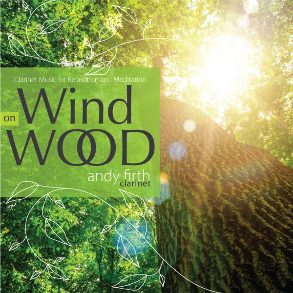 The cover for the album, "Wind on Wood" by Andy Firth