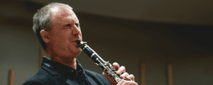 Andy Firth Playing clarinet 3