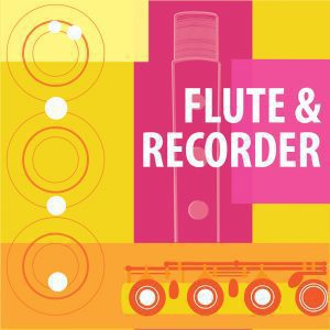 Flute and recorder icon