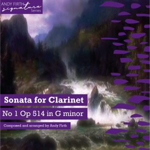 Cover for Sonata for Clarinet Op.514 by Andy Firth